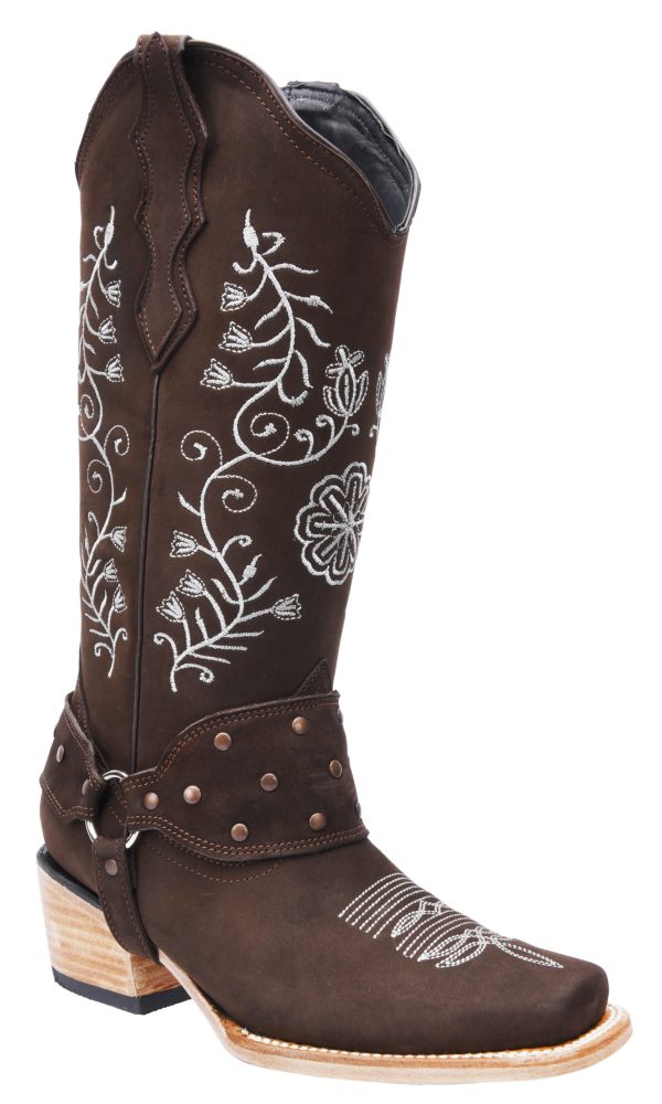 Women's Embroidered High Rodeo Boots