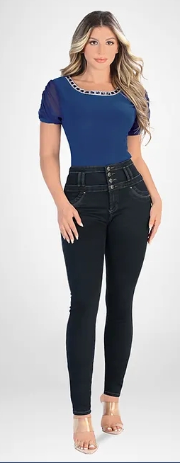 skinny jeans color navy
